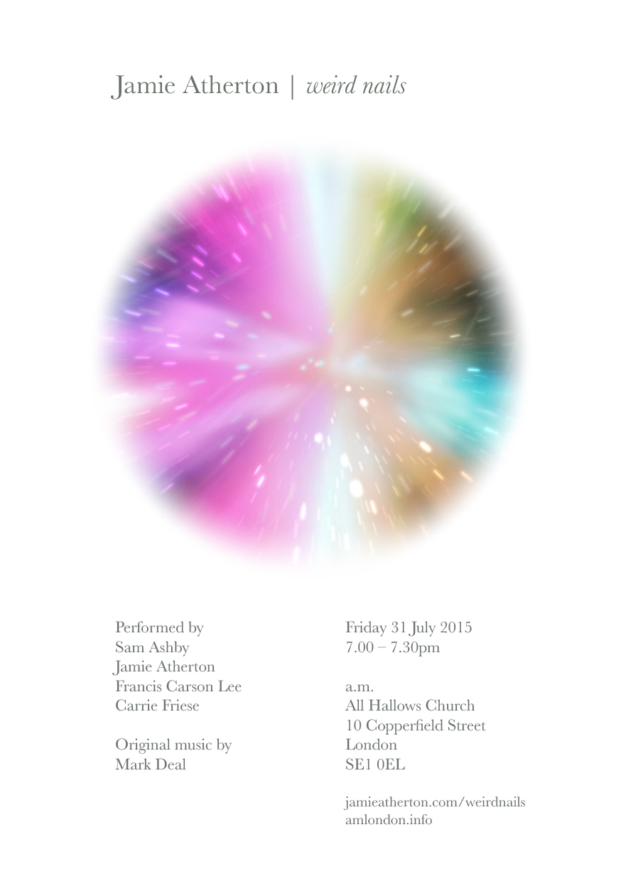 Jamie Atherton weird nails